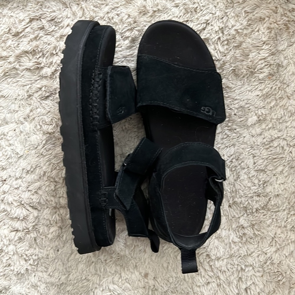 UGG Goldenstar Suede Sandal Size 12